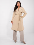 Trench Camel Claro con Forro
