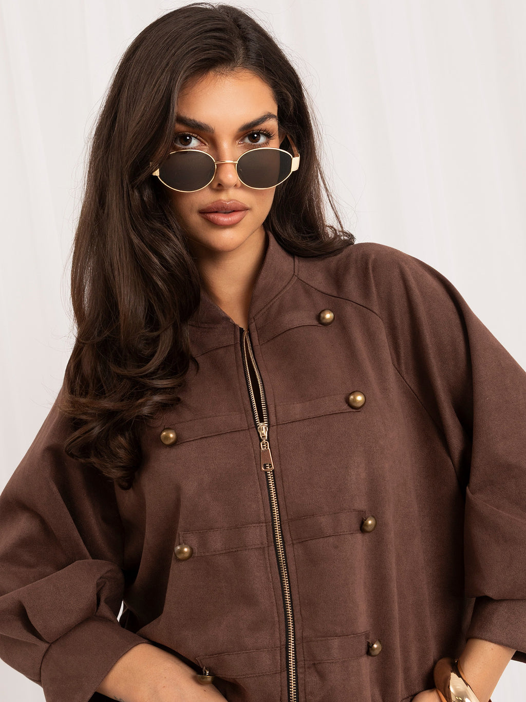 Chaqueta napoleón fango efecto ante