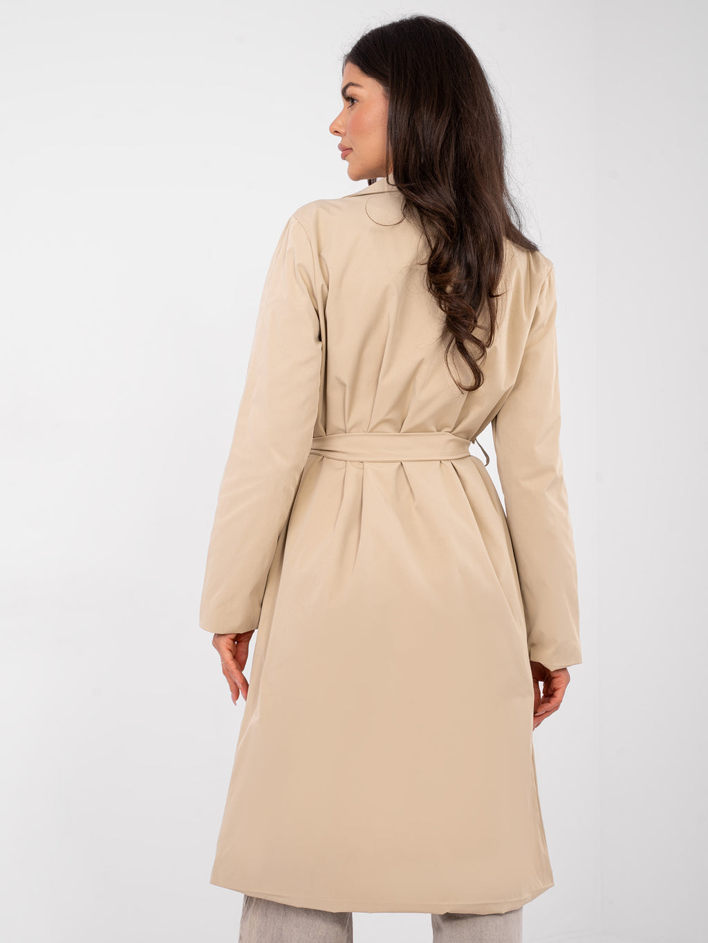 Trench Camel Claro con Forro