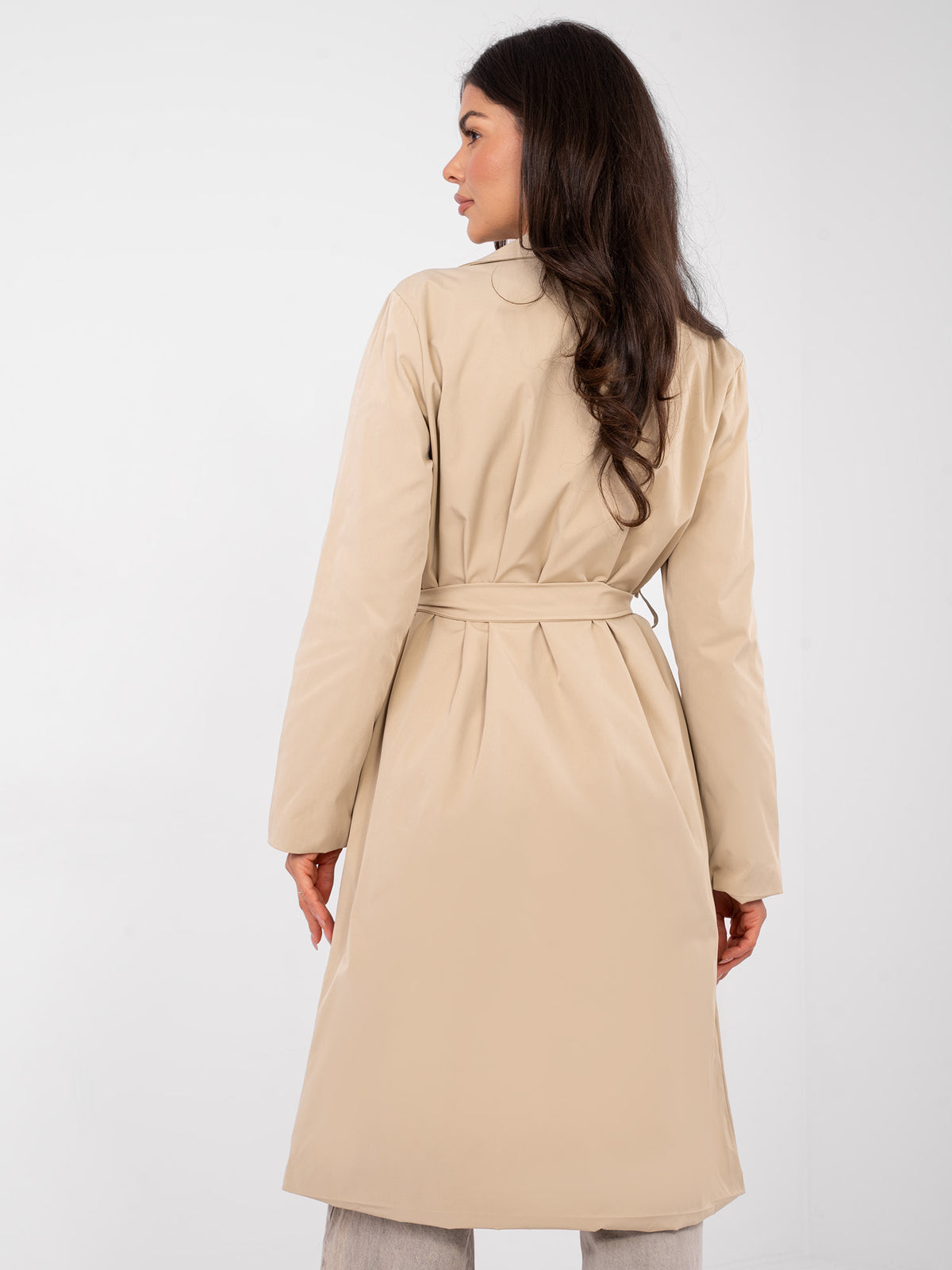 Trench Camel Claro con Forro