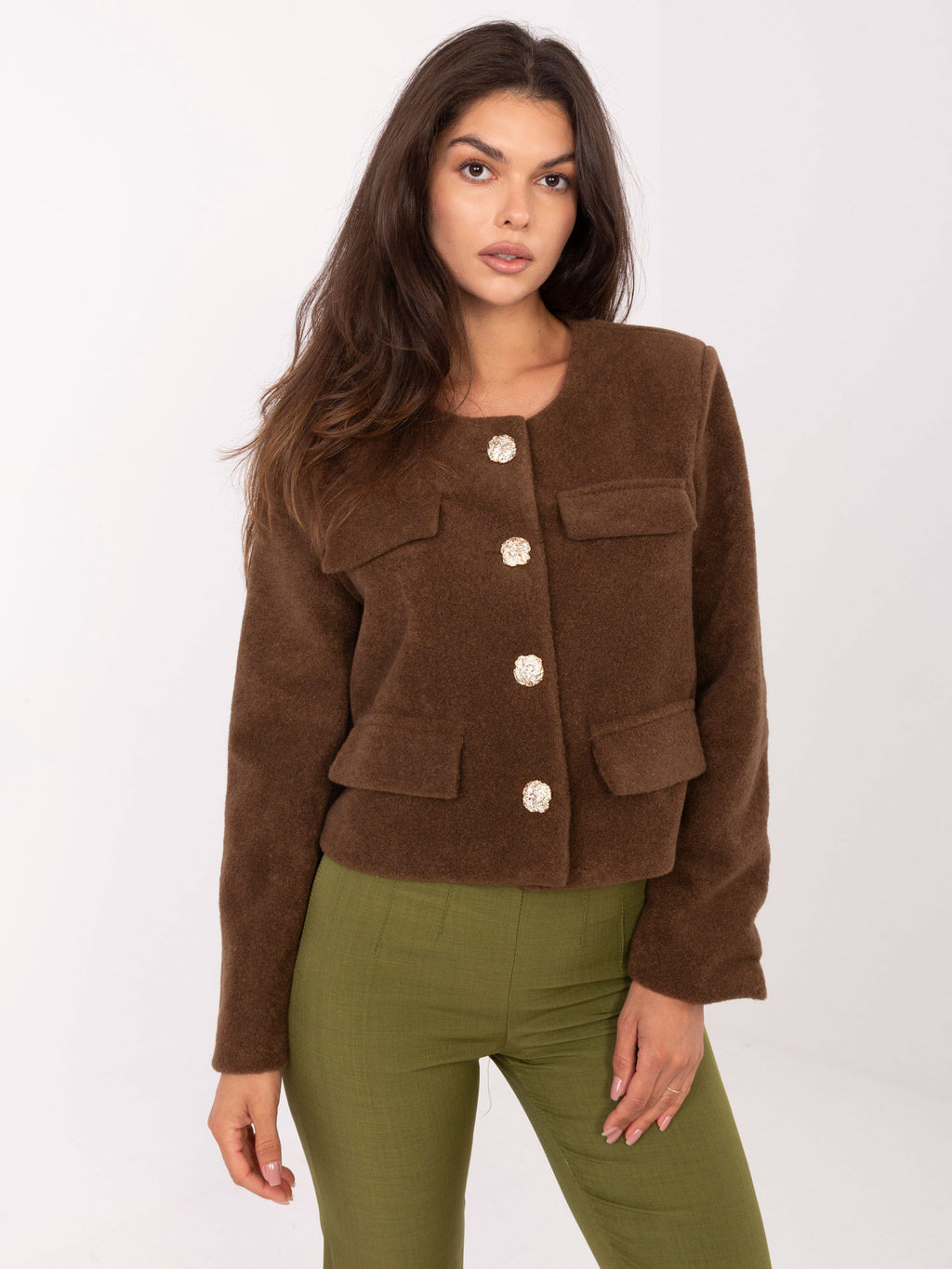 Blazer Marrón Estructurado