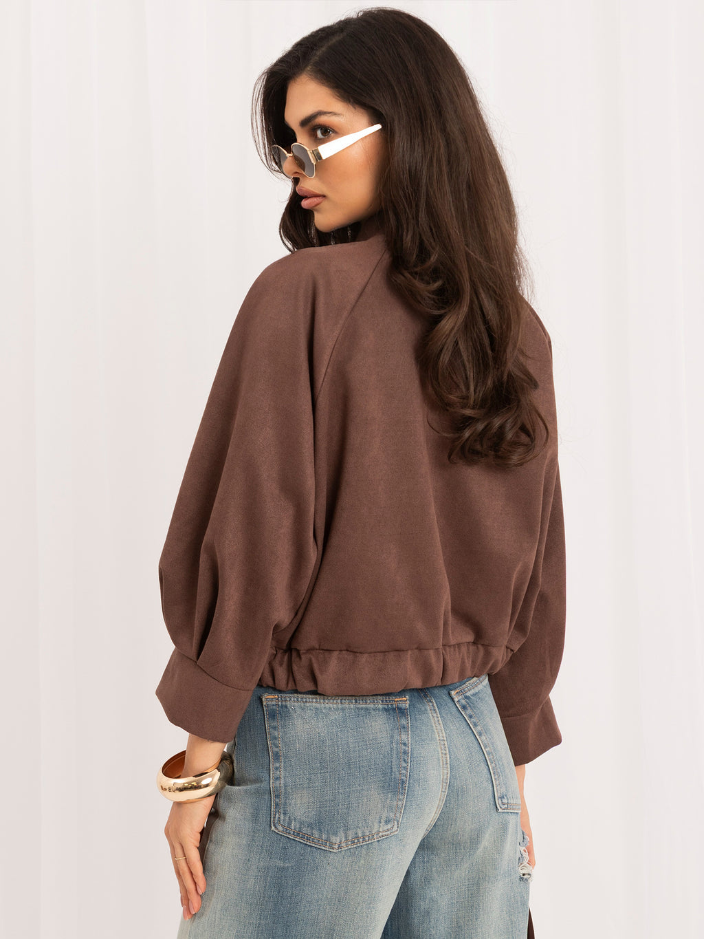Chaqueta napoleón fango efecto ante